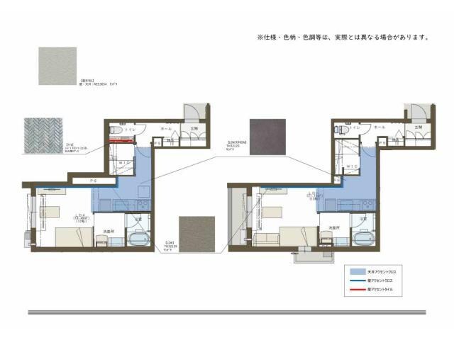 Ｓｈａｍａｉｓｏｎ新町Ｔ．Ｈの物件内観写真