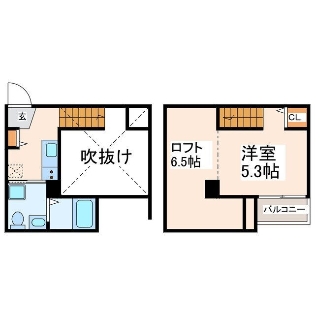 ディアコート琴平の物件間取画像