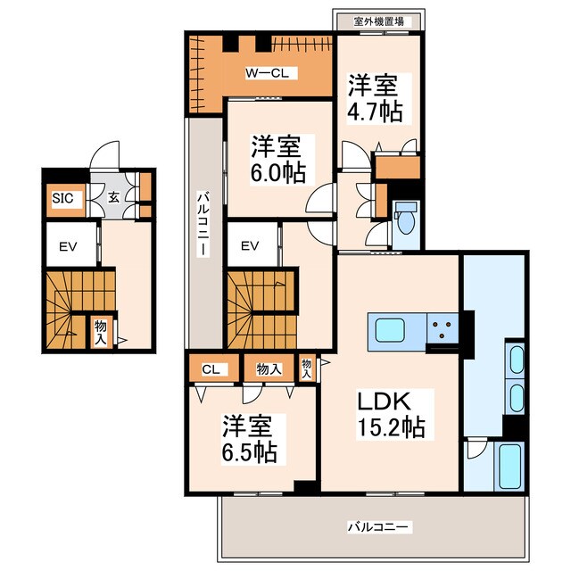 ムライチ・大江プレミアムの物件間取画像