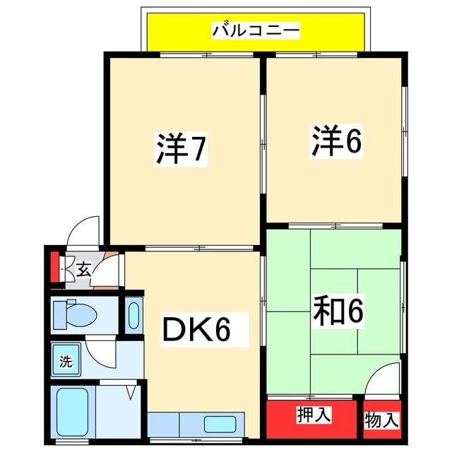 リバーサイドヒルズの物件間取画像