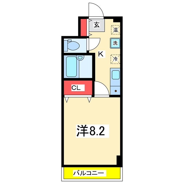 アーバンスカイの物件間取画像