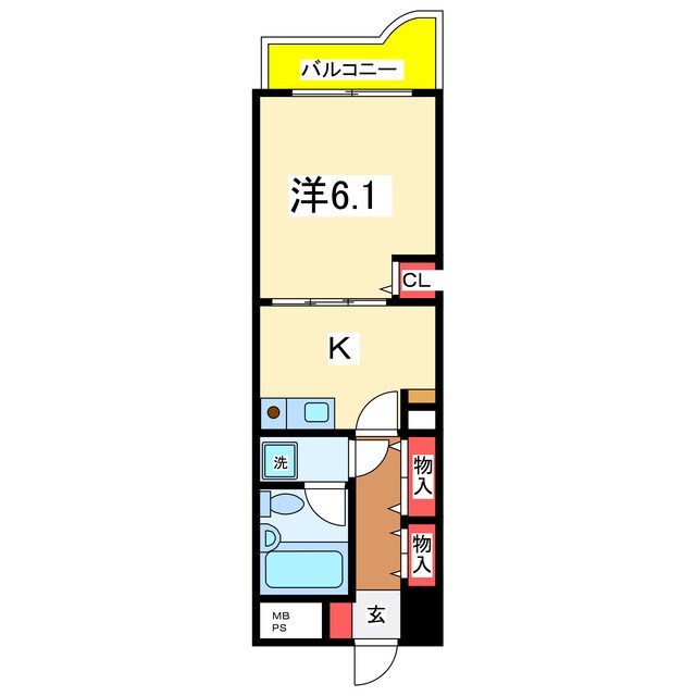 ライオンズシティ新潟の物件間取画像