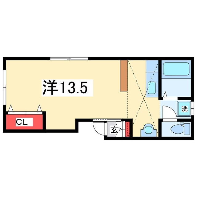 ロイヤルパレス峰の物件間取画像