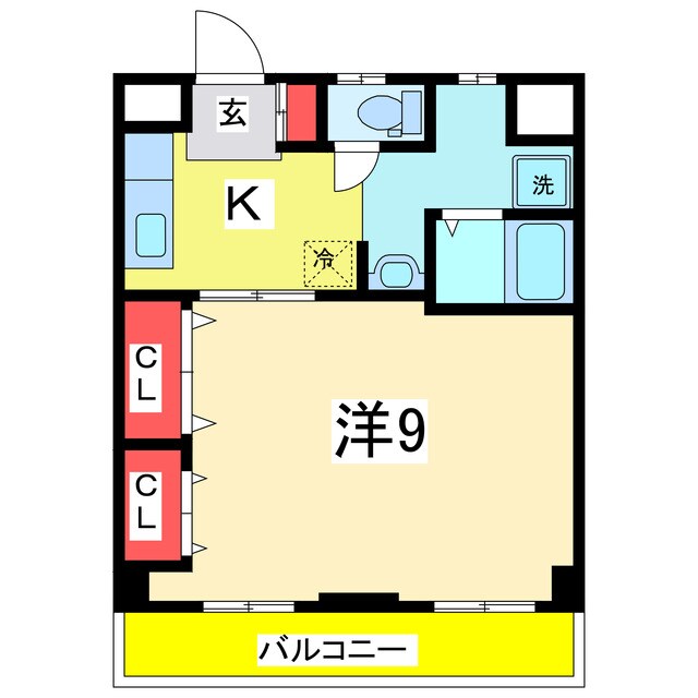 メゾンカフカスの物件間取画像