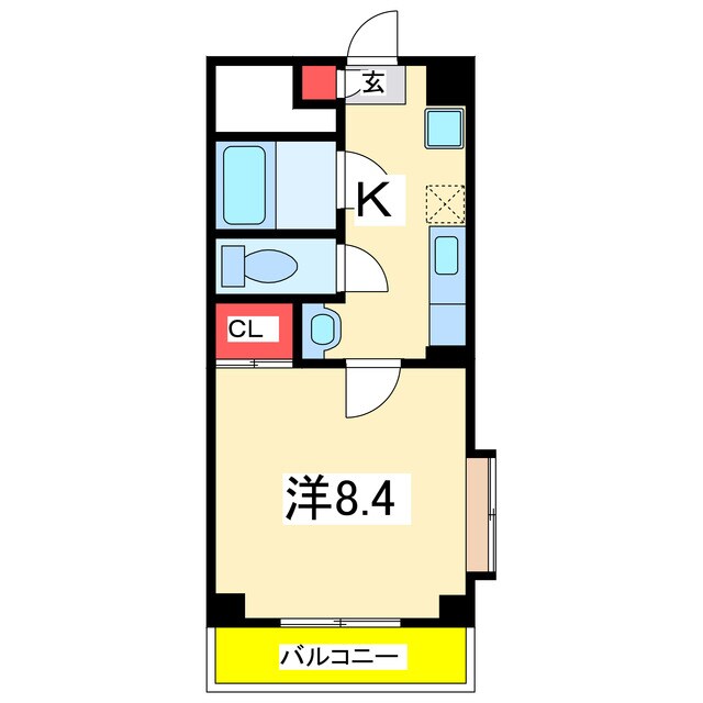 ガーデンヒルズの物件間取画像