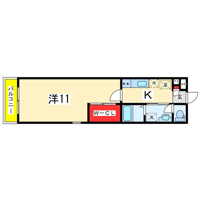 ピア旭町の物件間取画像