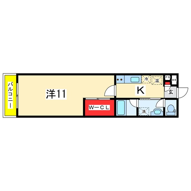 ピア旭町の物件間取画像