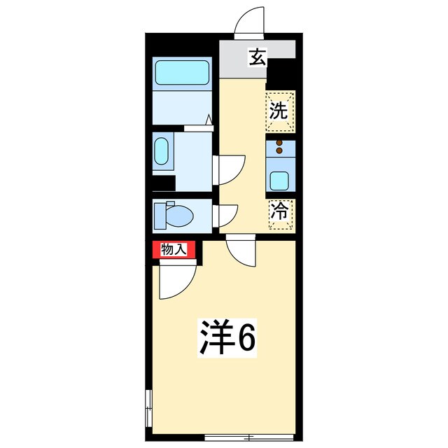 サンハウスの物件間取画像