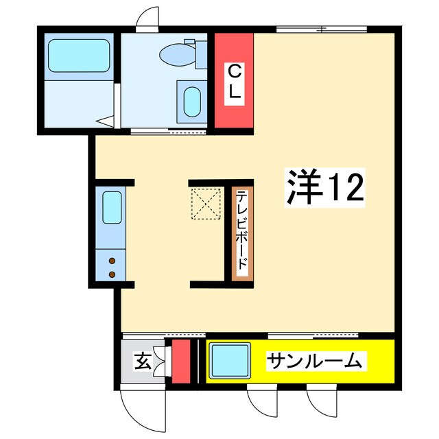 N-FLAT関屋本村の物件間取画像