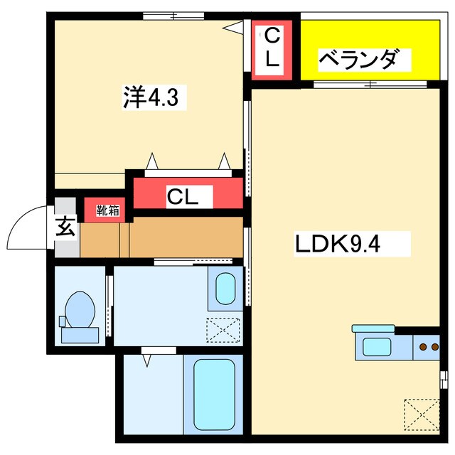 Rooms川端町の物件間取画像