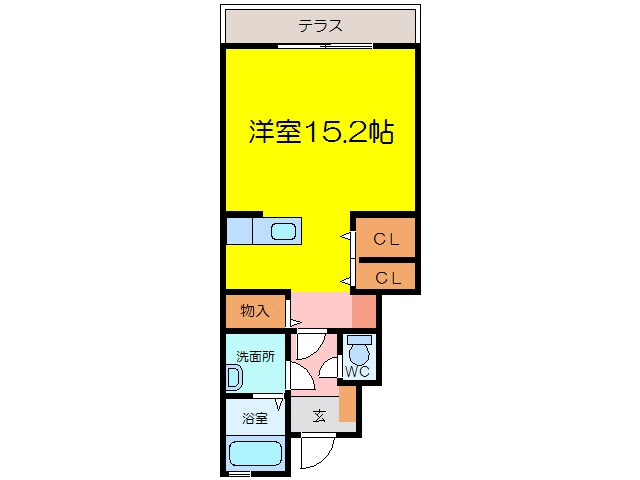 ラディエノールの物件間取画像