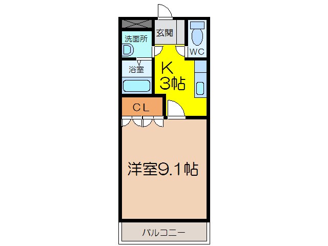 物件間取画像