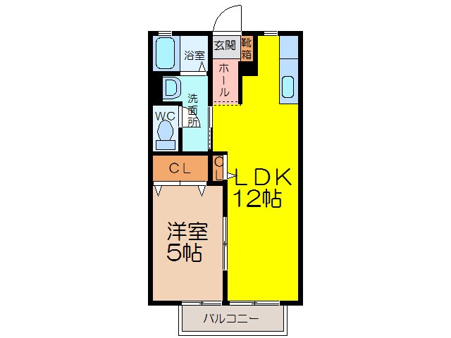 シャーメゾン綾の物件間取画像