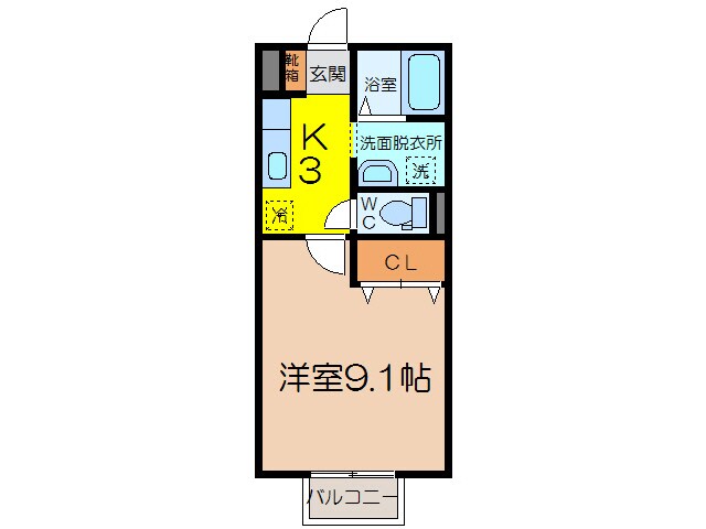 シャルム絆の物件間取画像