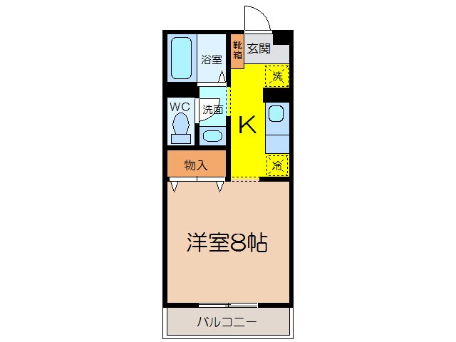 アルカディアの物件間取画像