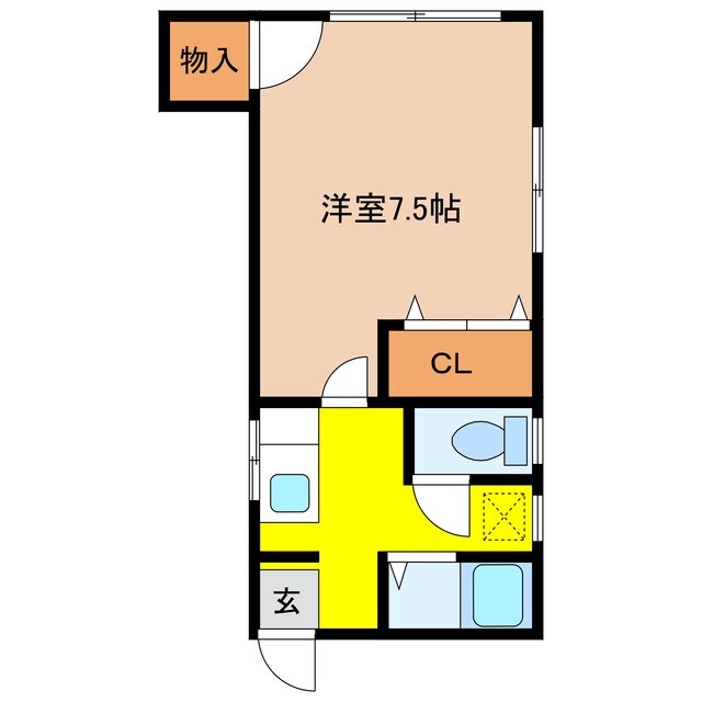 物件間取画像
