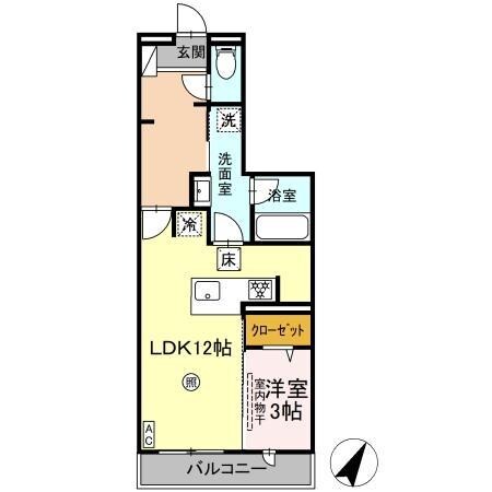ソラリスの物件間取画像