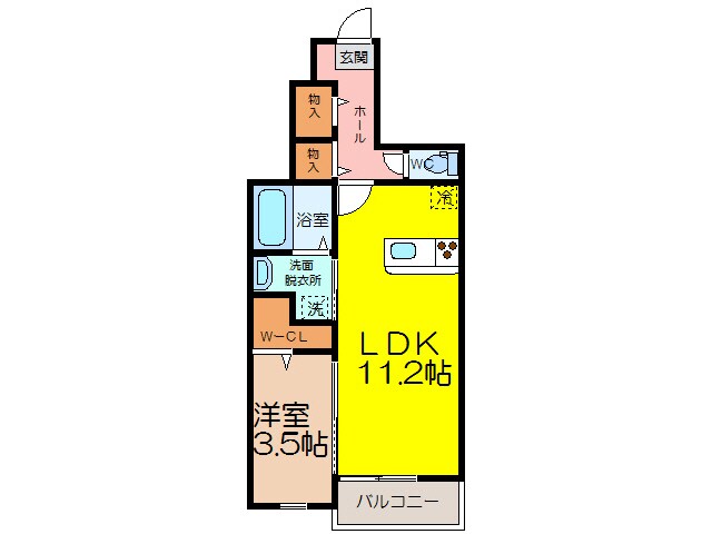 ルーセントＳＡＧＡ大財の物件間取画像