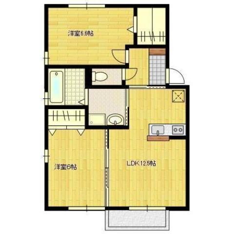 グランモア諸富の物件間取画像