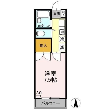 物件間取画像