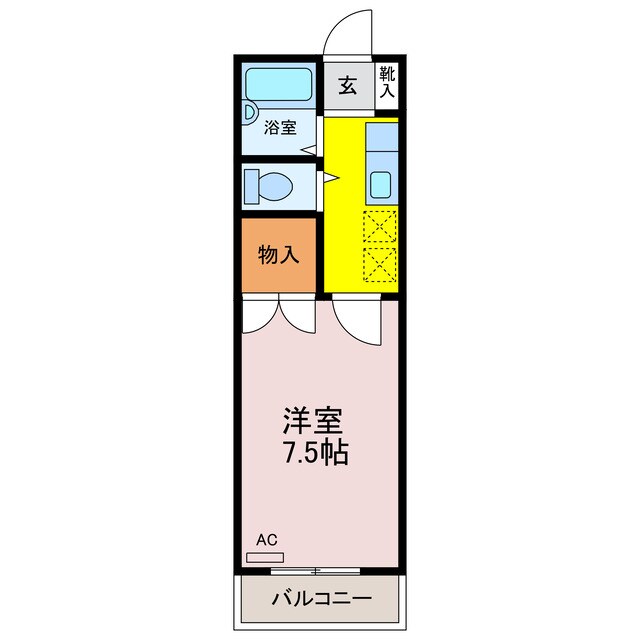 メゾン精　Ⅰの物件間取画像