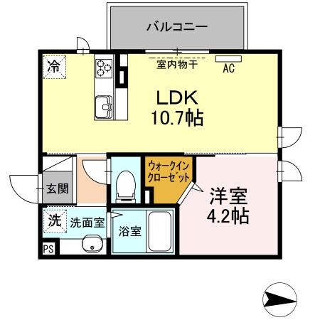 物件間取画像