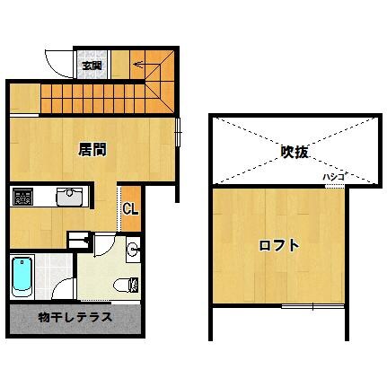 ORTUS　AKAMATSUの物件間取画像