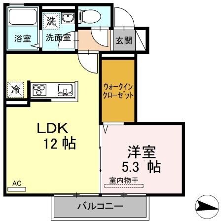 リッチ　カトレアの物件間取画像