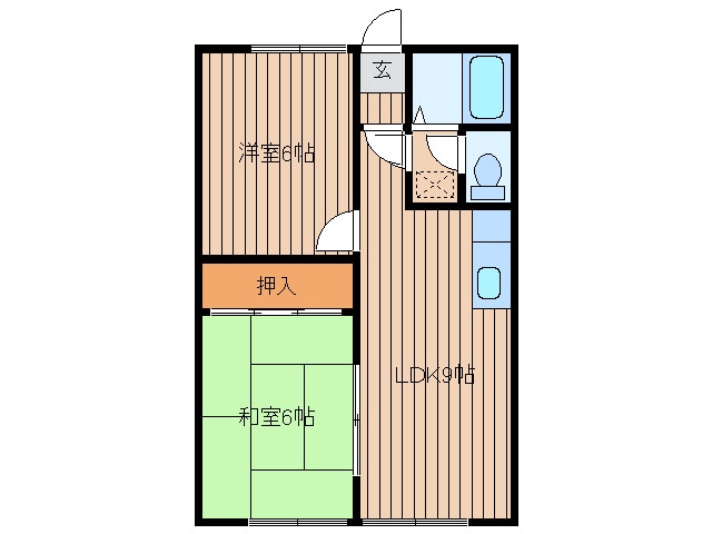 パルナ80の物件間取画像