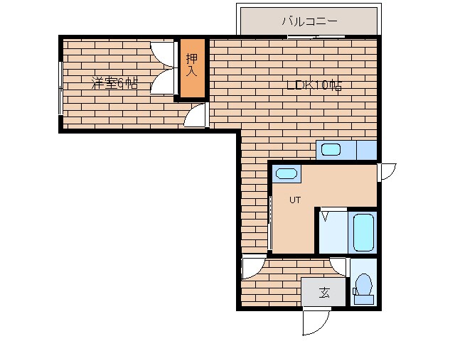 エルカーサの物件間取画像