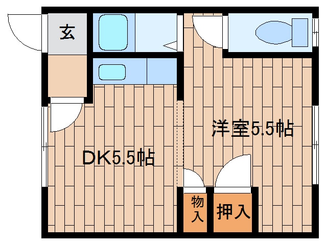 物件間取画像