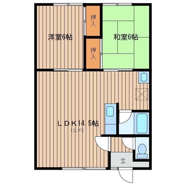 ルミエールの物件間取画像