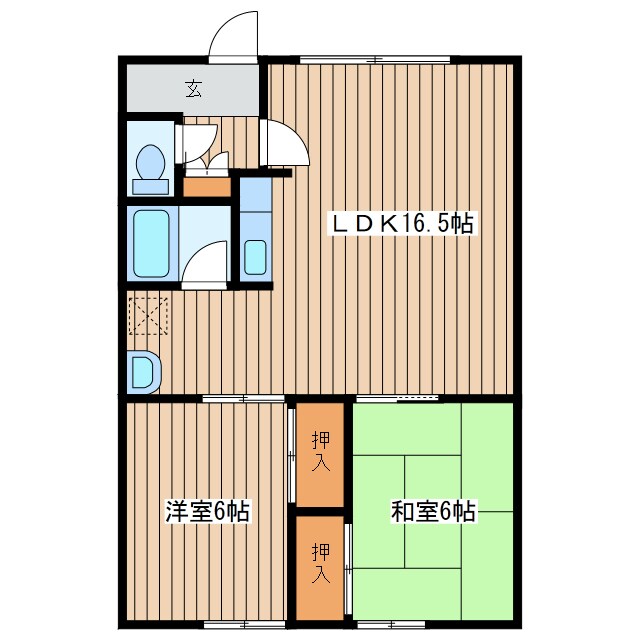 メイユールの物件間取画像