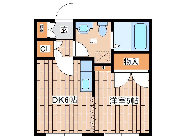 グリーンヴィラ緑が丘の物件間取画像