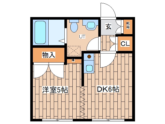 グリーンヴィラ緑が丘の物件間取画像