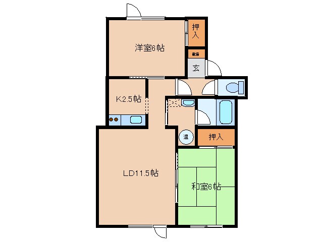 プレンティⅡの物件間取画像