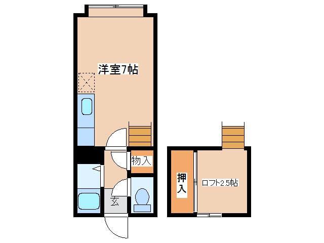 物件間取画像