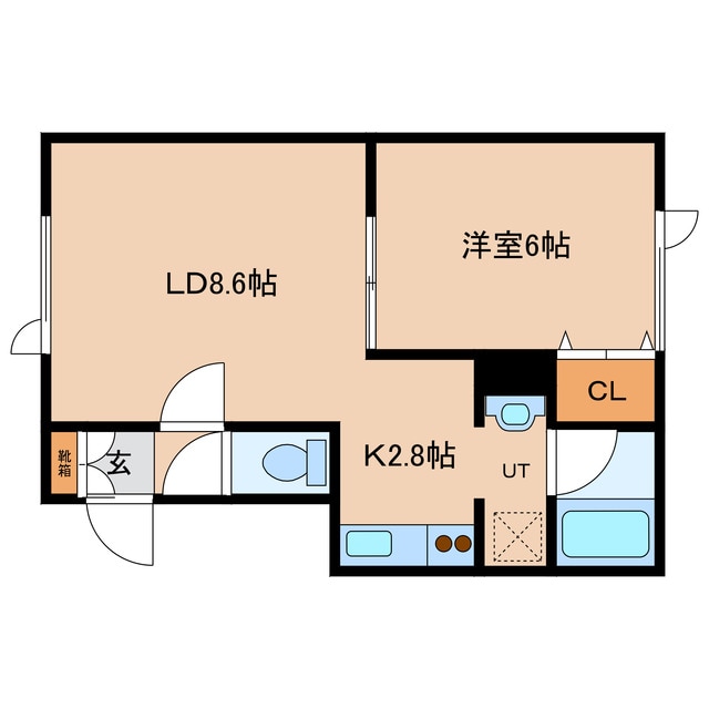 アピス大和の物件間取画像