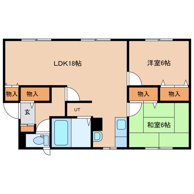 エトワール志文203の物件間取画像