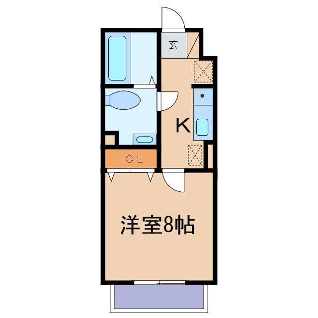 フォルトゥーナの物件間取画像