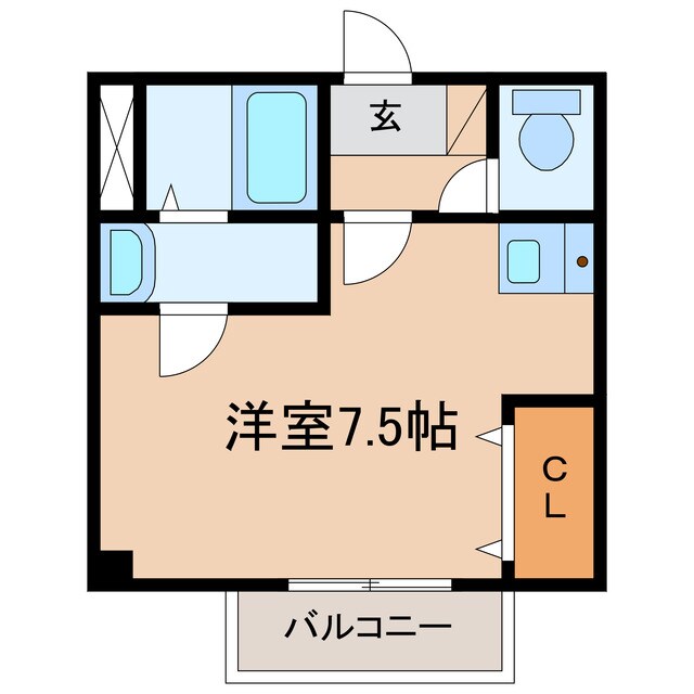 シャン・ド・フルールの物件間取画像
