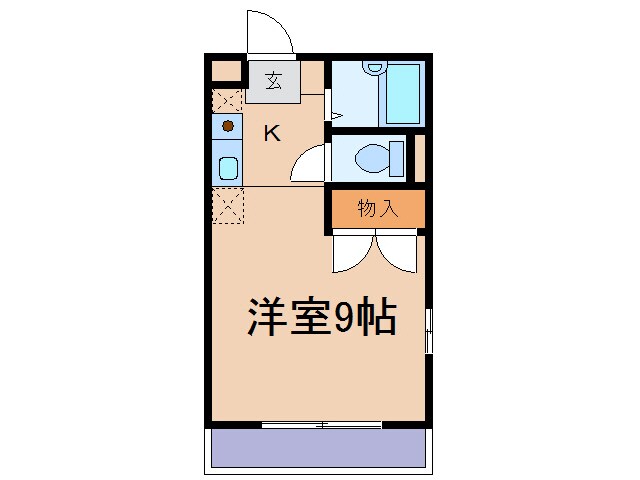 カーサベルデ2の物件間取画像
