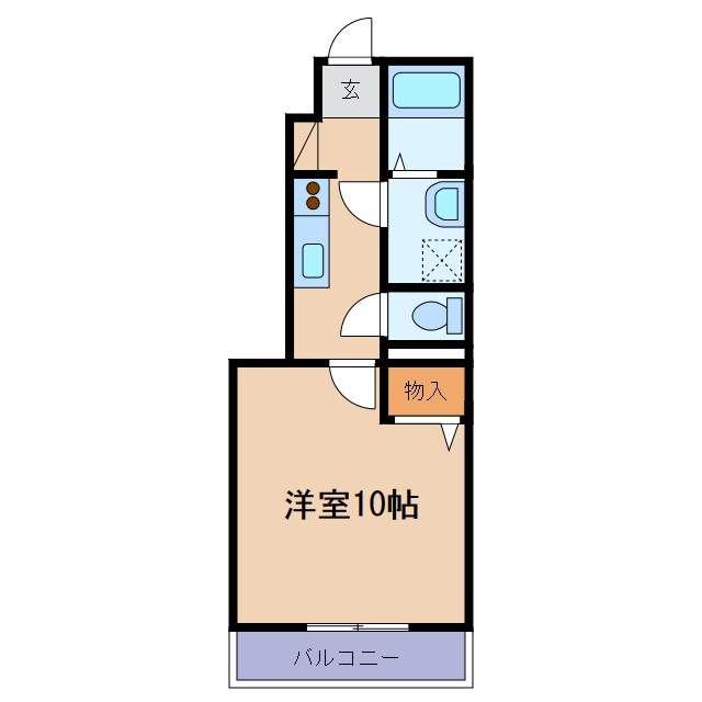 ラ・ルーチェの物件間取画像