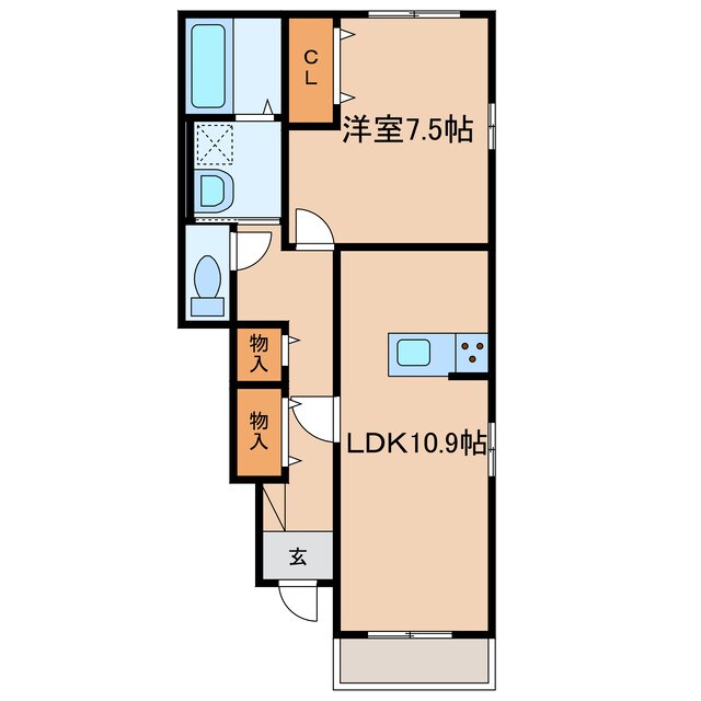 Congratulation Ⅱの物件間取画像