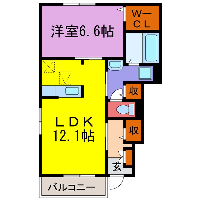 アノンの物件間取画像