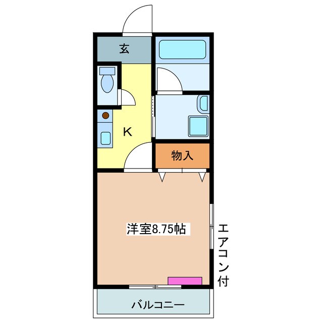 アップタウン五番館の物件間取画像