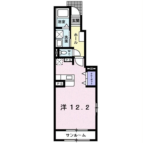 物件間取画像