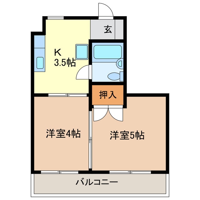 物件間取画像