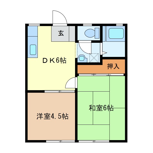 パレーシャル今福の物件間取画像