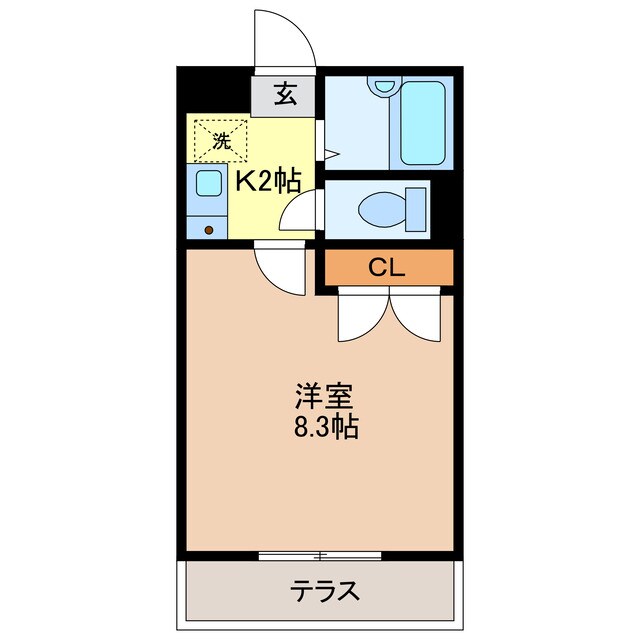 エンパレス　レオ　V22の物件間取画像